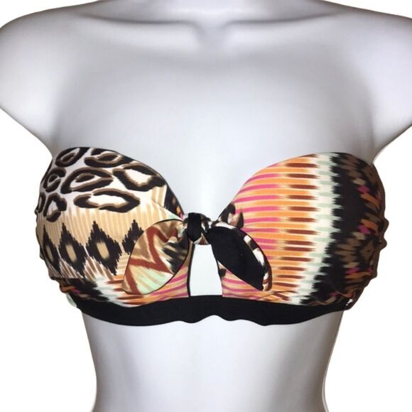 L‎ Space Bandeau Bikini Top nwot - Picture 1 of 8